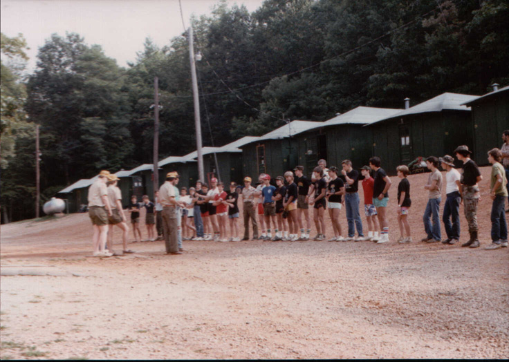 Ranger Camp BSA at Camp Frank C. Merrill Dahlonega, GA August 10 16, 1986
