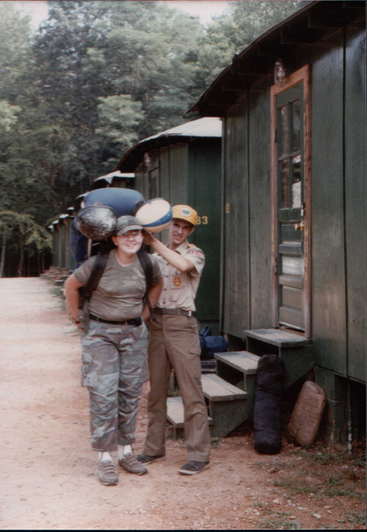 Ranger Camp BSA at Camp Frank C. Merrill Dahlonega, GA August 10 16, 1986